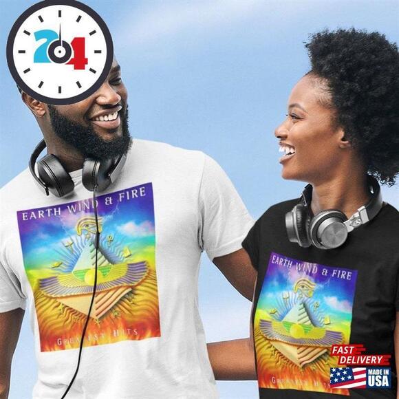 Tops - Earth Wind Fire T-Shirt  70S Unisex